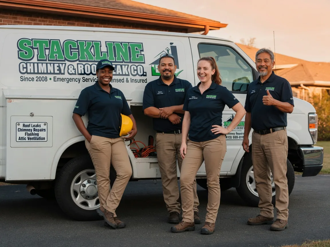 Chimney flashing repair company in Jewett City, CT